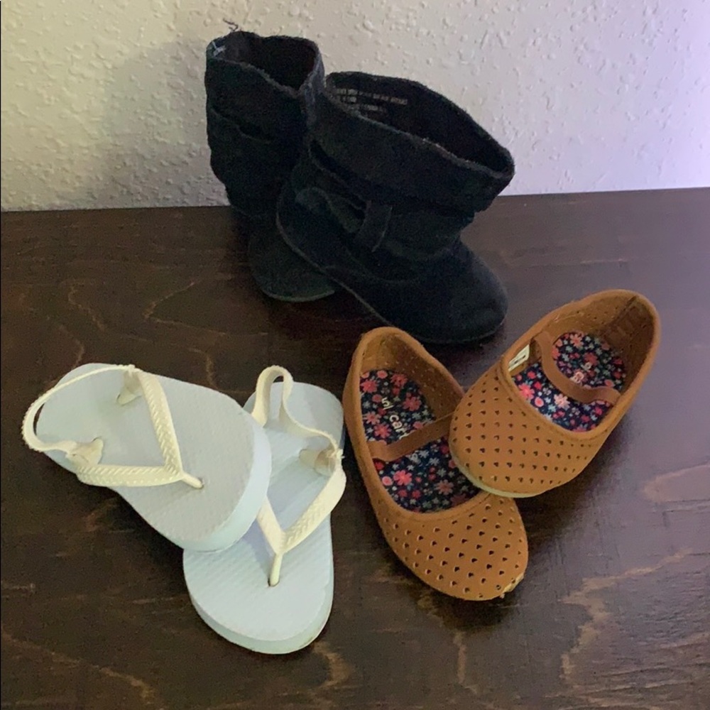 3 Pairs Size 5 Baby Shoes